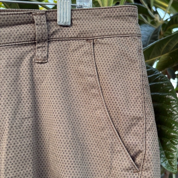 Mavi Men’s Olive Noah Stretch Flat Front 9” Shorts Size 34 - Picture 2 of 10